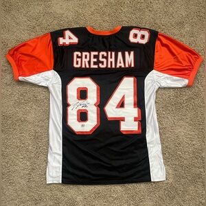 Jermaine Gresham 2x Pro Bowl Signed (AAA) Bengals Jersey XL